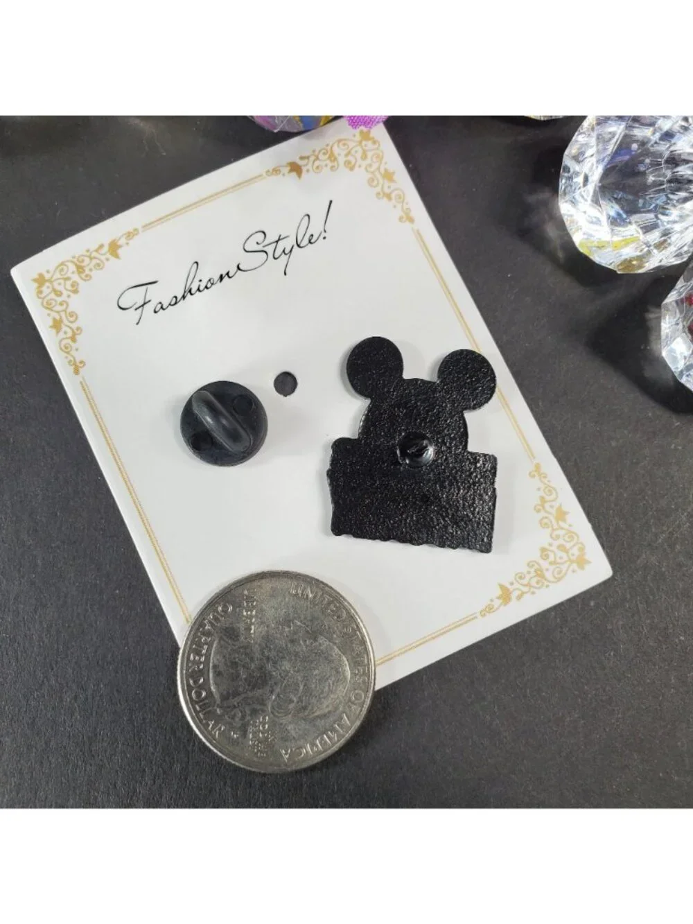 Mickey Mouse Lapel Pin Be Your Brooch Badge Accessories Jewelry Gift Pin